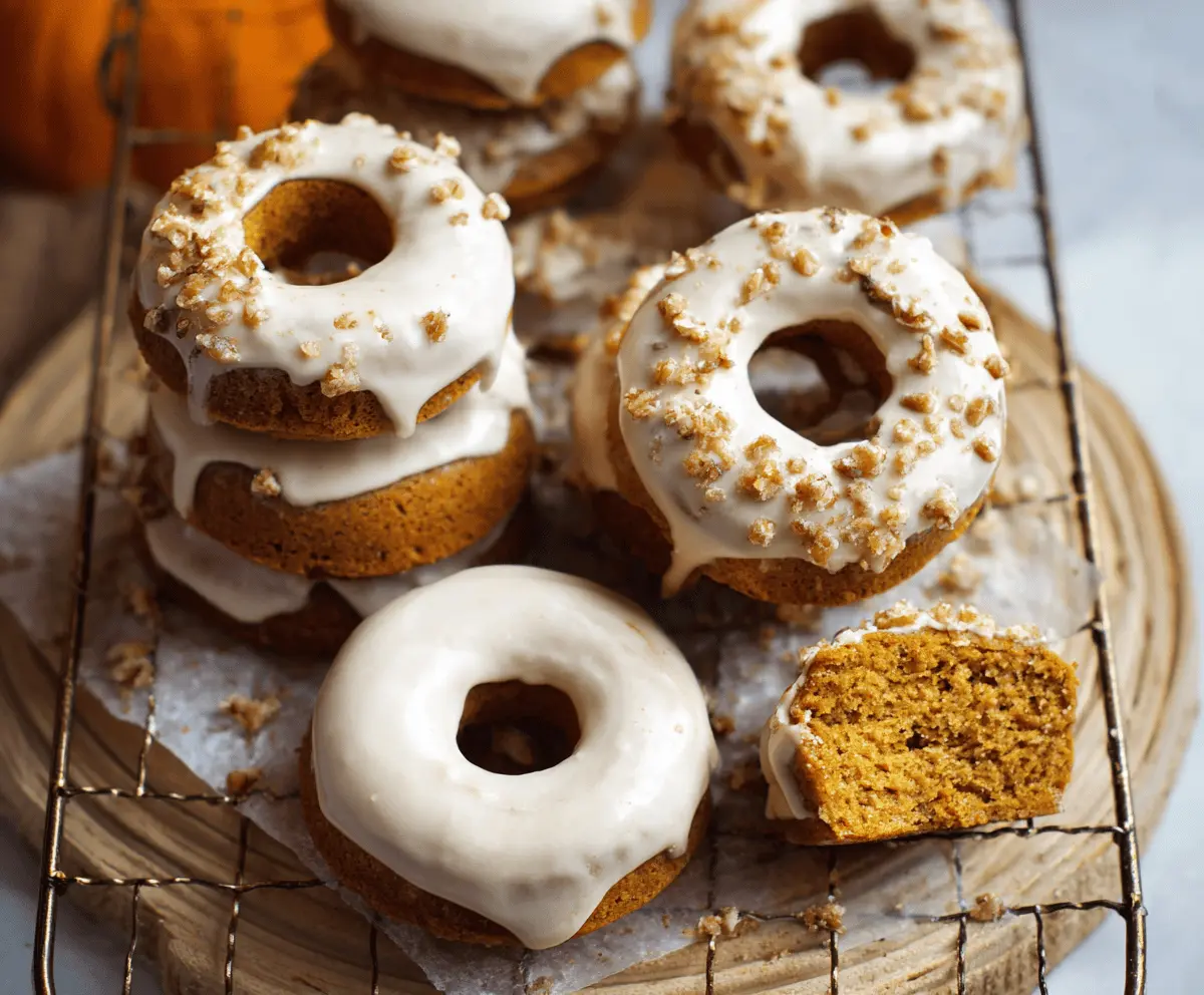 Baked Pumpkin Donuts