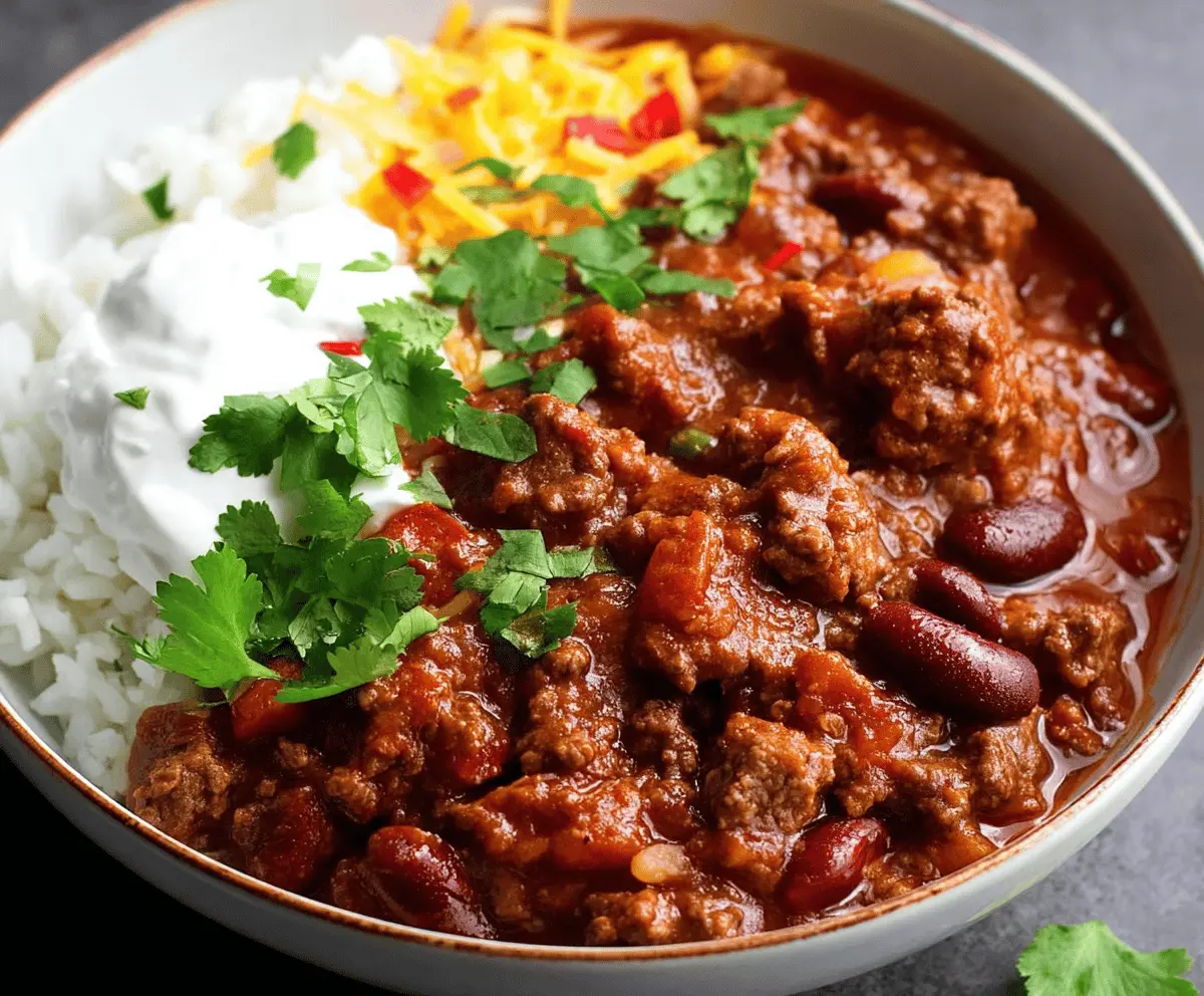 Chili Con Carne Recipe