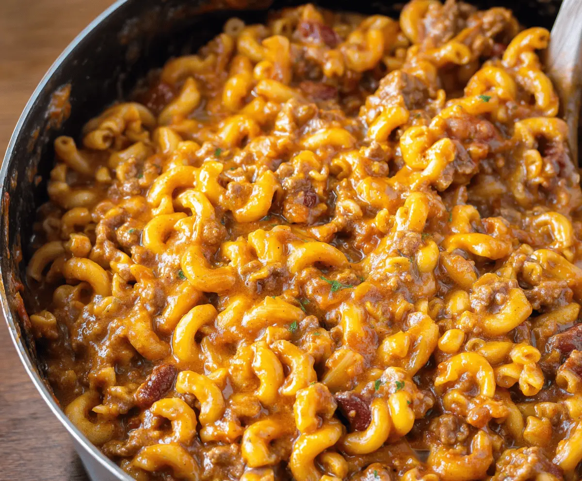 Easy Chili Mac Recipe: Hearty, Quick & Delicious