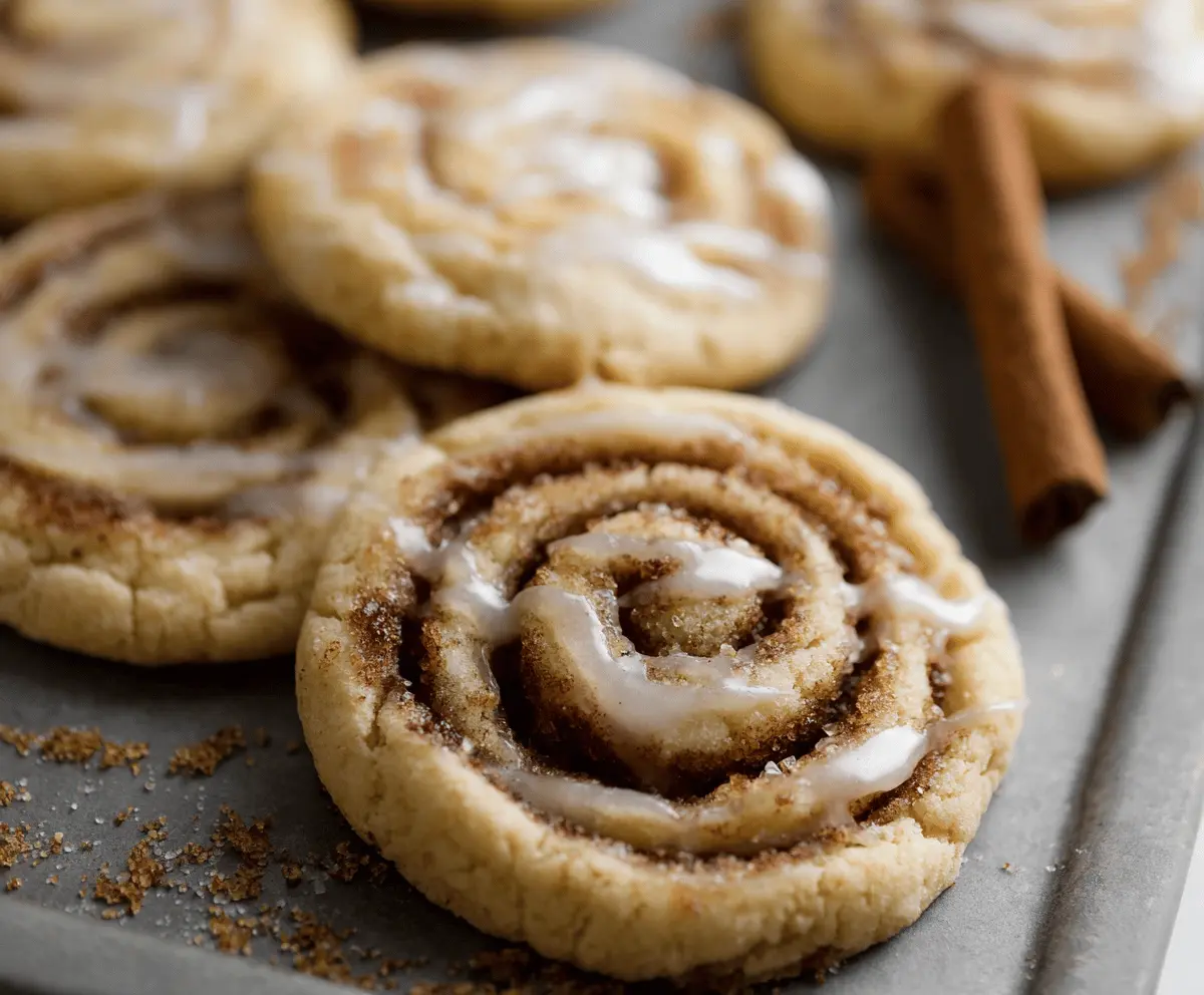 Cinnamon Roll Sugar Cookies