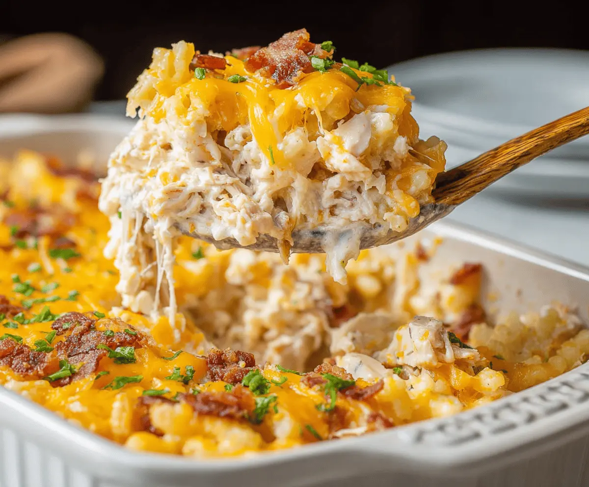 Crack Chicken Casserole Recipe
