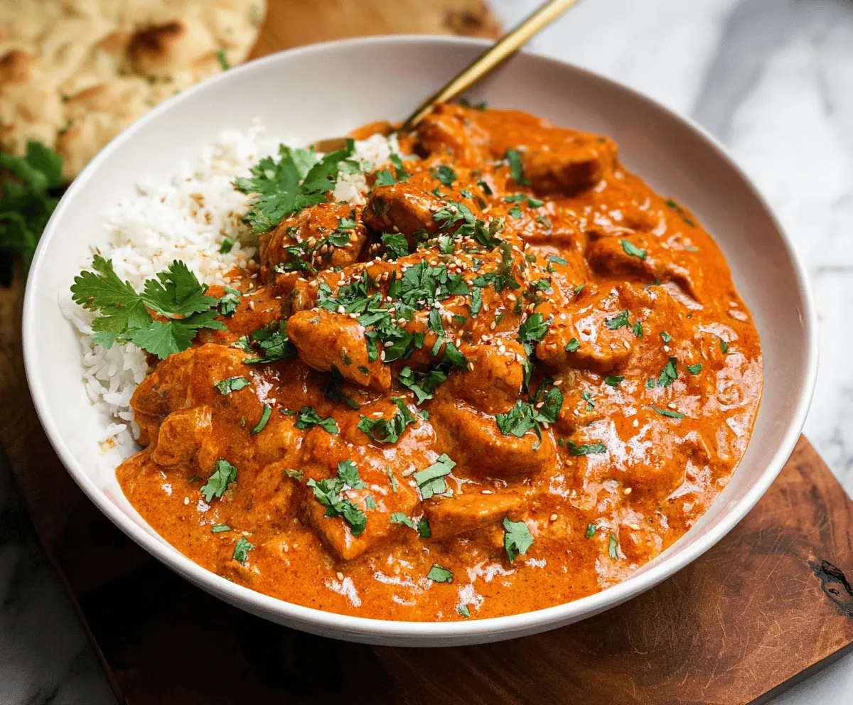Easy Crockpot Butter Chicken Recipe – Creamy and Delicious