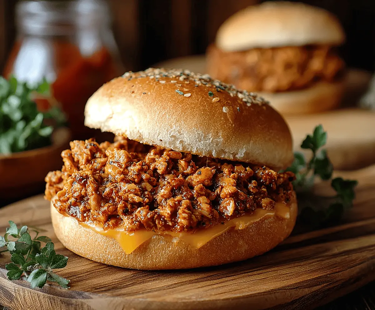 Easy Cajun Chicken Sloppy Joes – Quick Spicy Dinner Recipe
