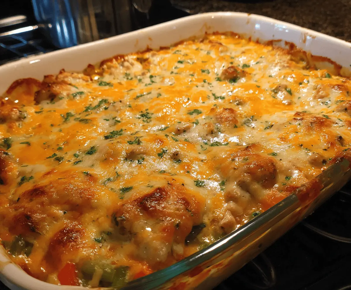 Easy Low Carb Chicken Casserole