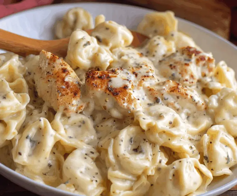 Garlic Parmesan Chicken Tortellini