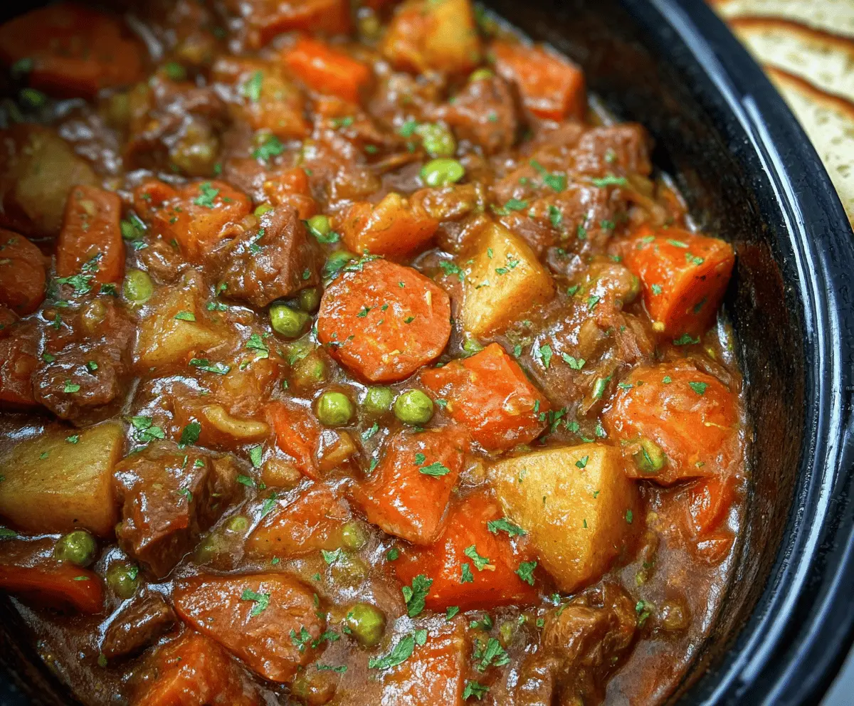Hearty Classic Beef Stew Recipe
