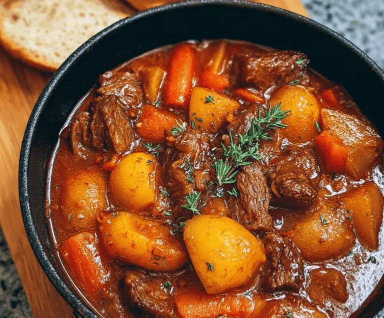 Hearty Classic Beef Stew Recipe