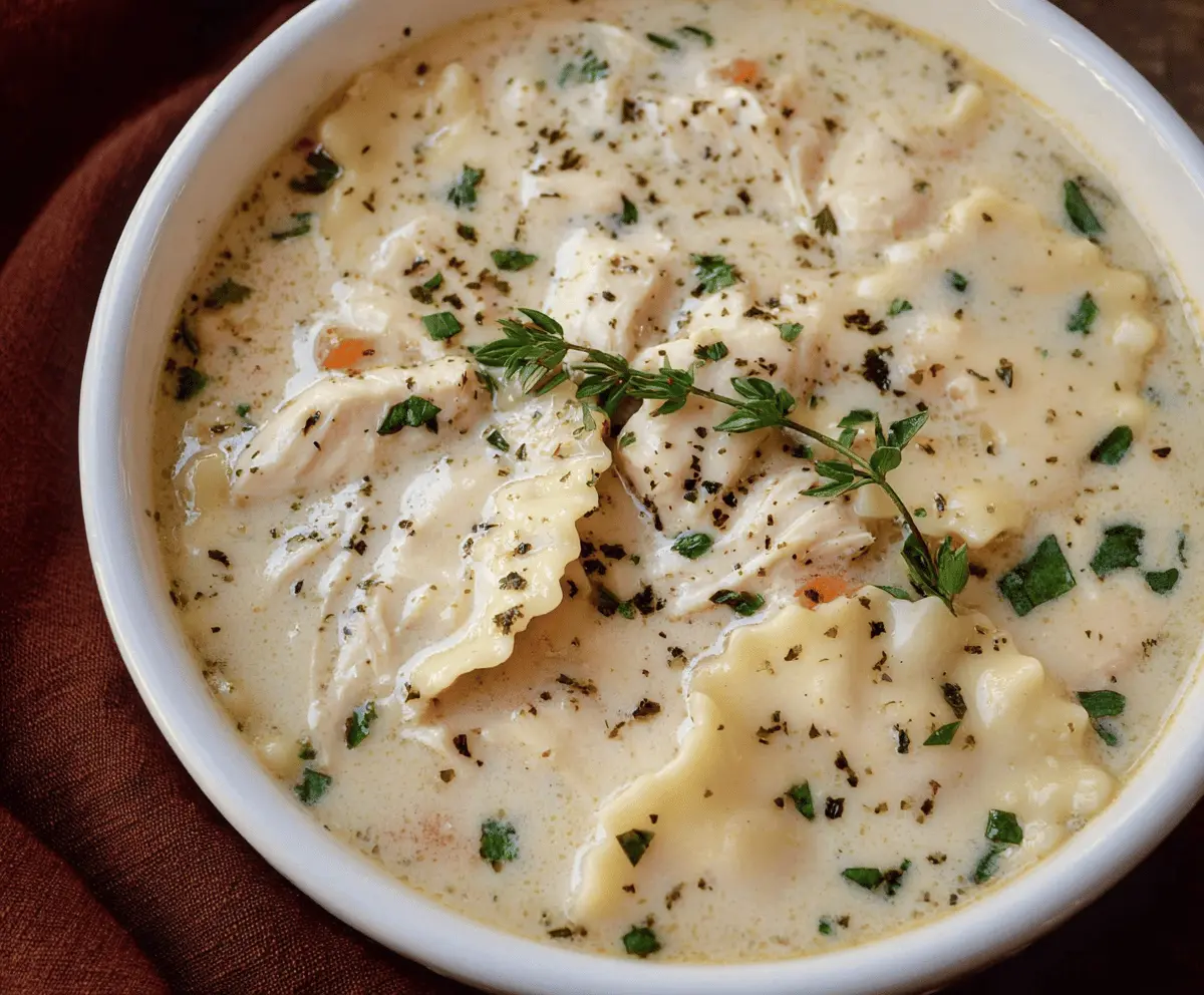 Irresistible White Chicken Lasagna Soup – Easy Comfort Food Recipe