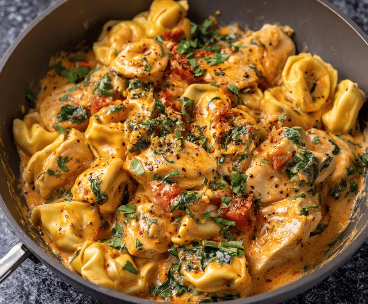 Marry Me Chicken Tortellini