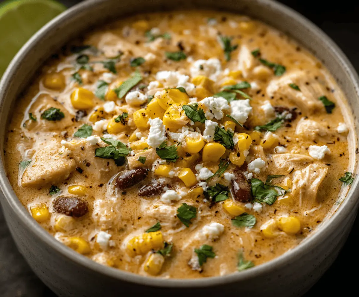Mexican Street Corn White Chicken Chili