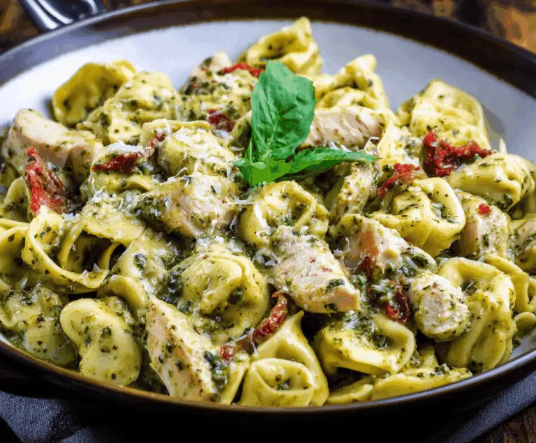 Pesto Chicken Tortellini