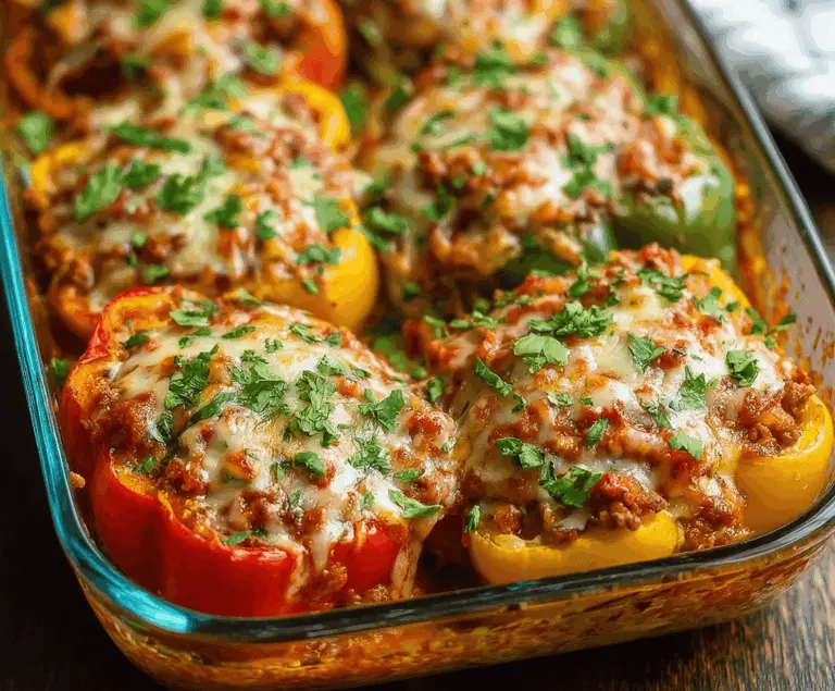 Pioneer Woman Stuffed Pepper Casserole Recipe