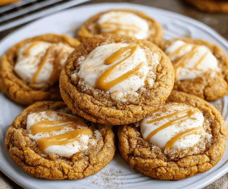Pumpkin Cheesecake Cookies