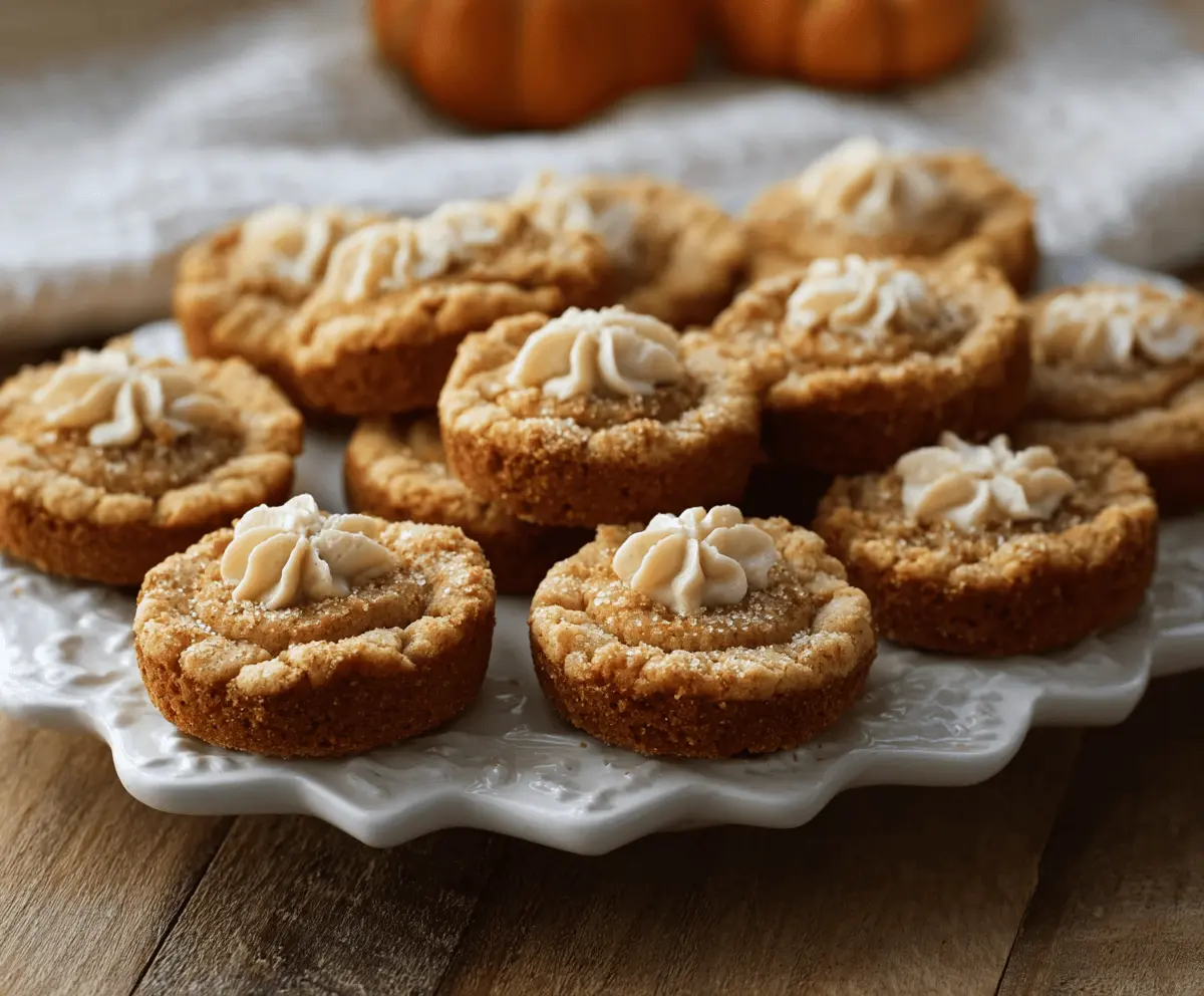 Irresistible Pumpkin Pie Cookies Recipe – Soft & Spiced Treats
