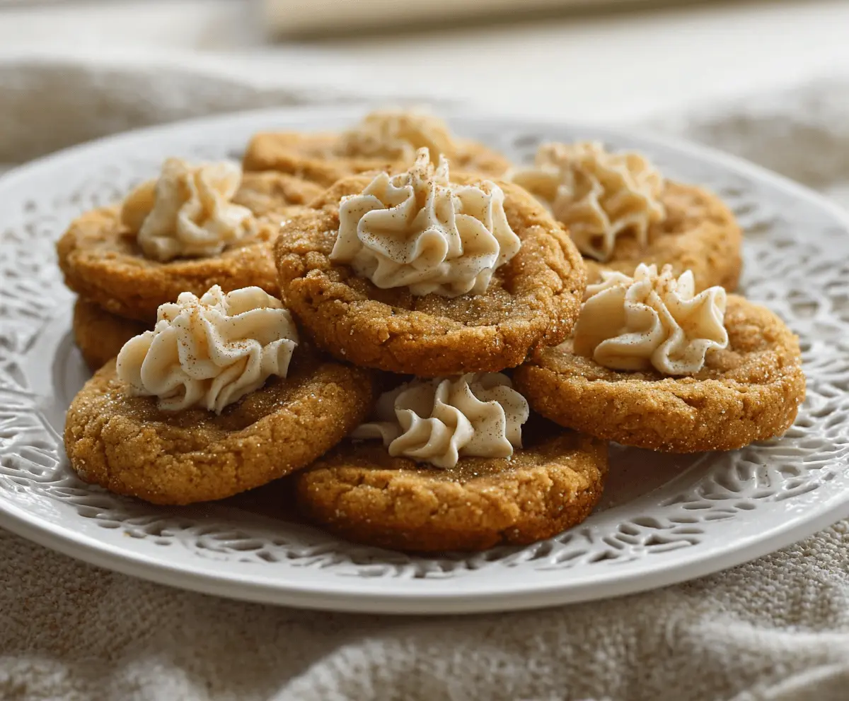 Irresistible Pumpkin Pie Cookies Recipe – Soft & Spiced Treats