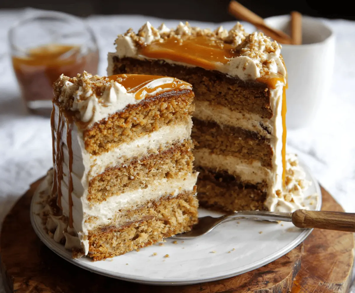 Pumpkin Spice Latte Cake