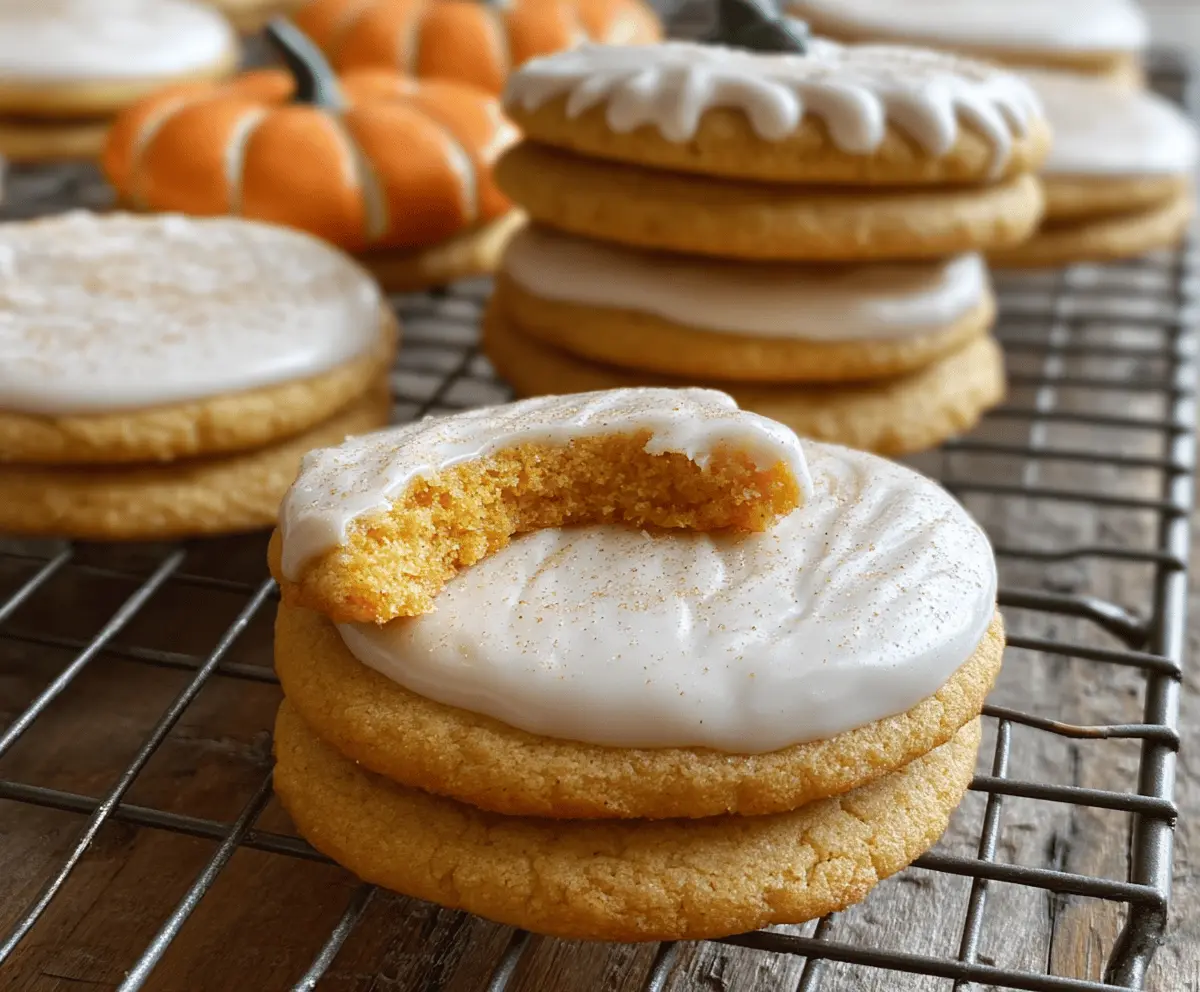 Irresistible Pumpkin Spice Sugar Cookies Recipe
