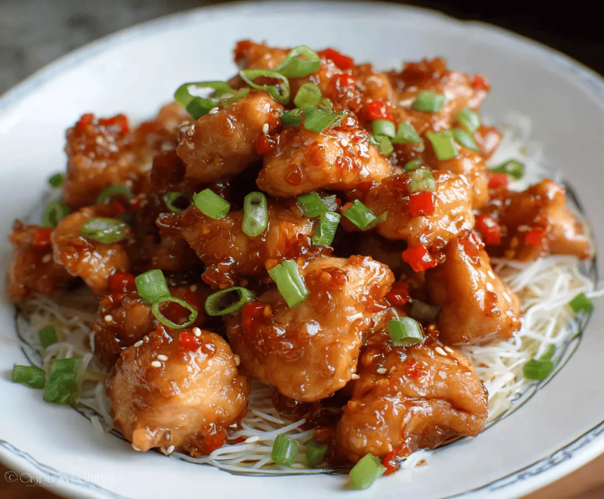 Sweet Chili Chicken Recipe