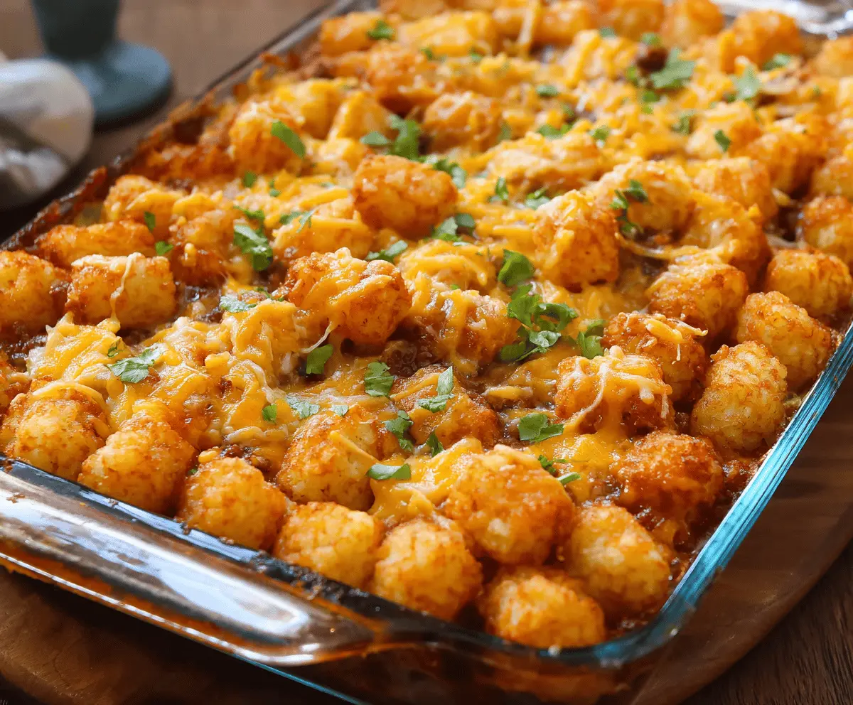 Tater Tot Casserole Recipe
