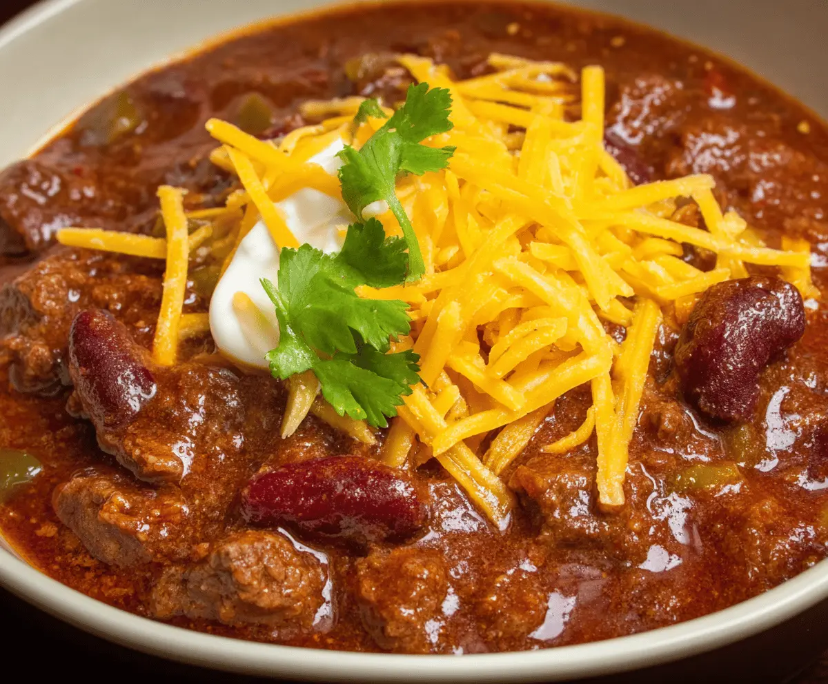 Texas Roadhouse Chili Recipe - Easy Homemade Chili With or Without Beans
