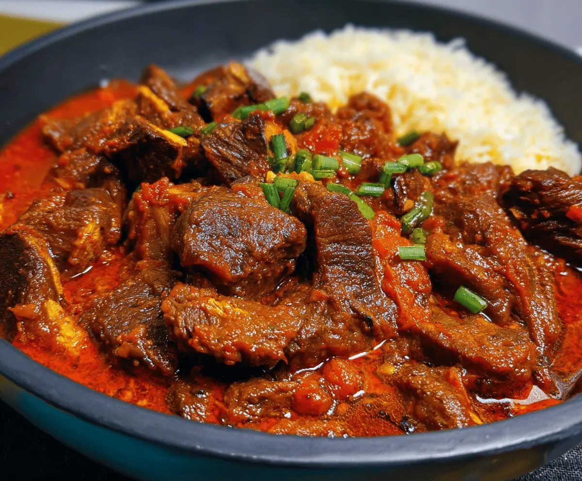 Viral Nigerian Beef Stew Recipe
