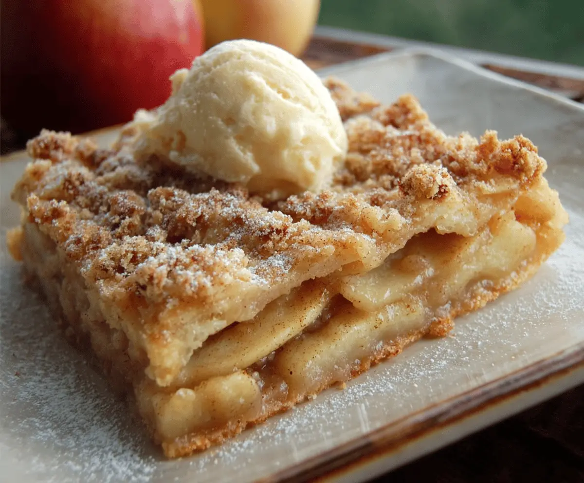 Easy Apple Slab Pie Recipe: Quick & Delicious Dessert