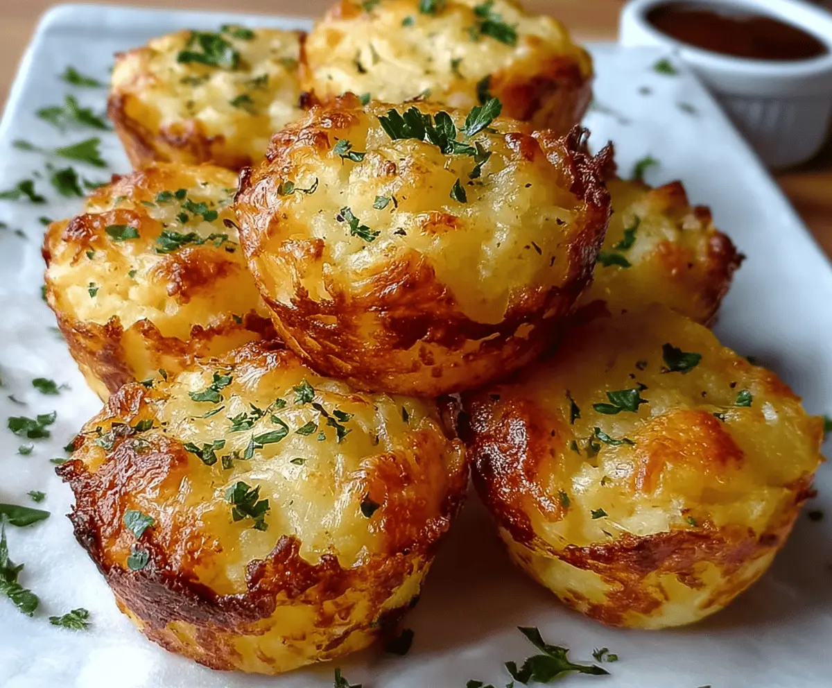 Cheesy Mashed Potato Puffs Recipe