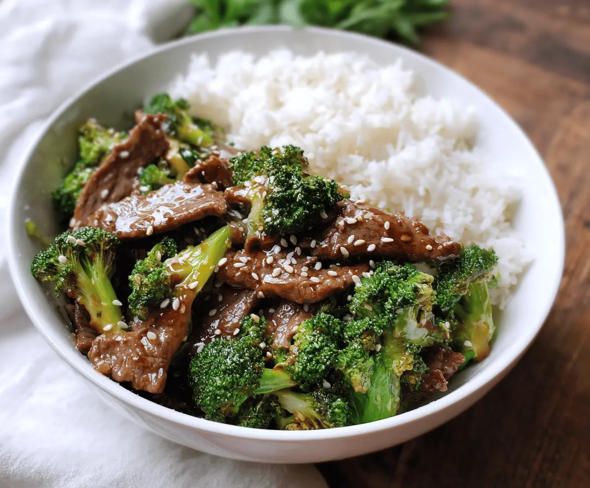 Easy Chinese Beef and Broccoli Stir-Fry Recipe