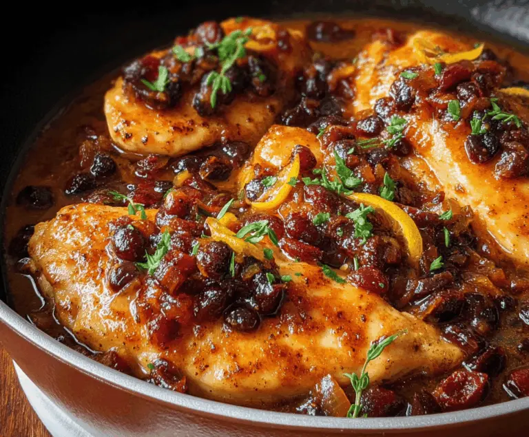 Cranberry Orange Chicken