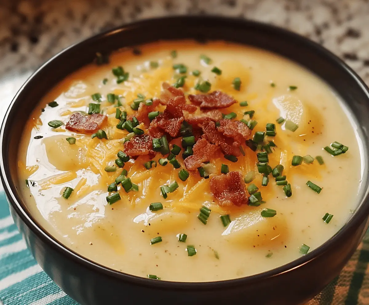 Easy Crock Pot Crack Potato Soup Recipe for Cozy Comfort