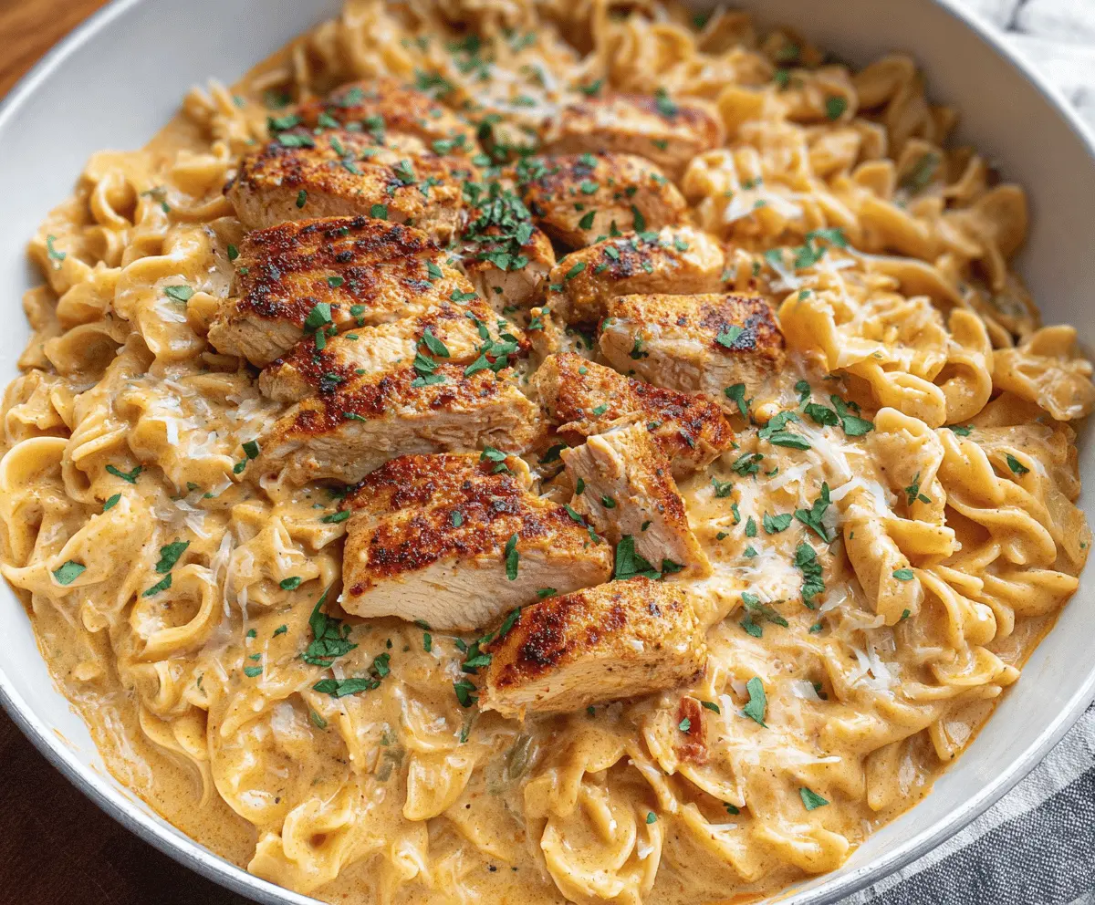 Creamy Cajun Chicken Pasta Recipe for Crock Pot