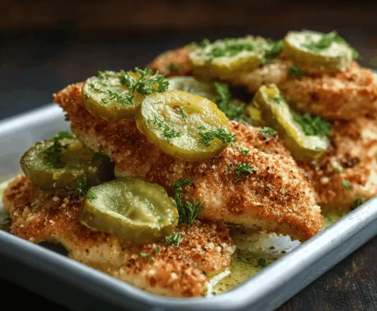 Dill Pickle Parmesan Chicken