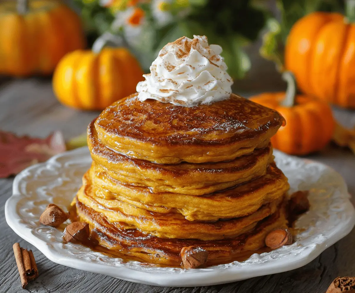 Gilmore Girls Inspired Pumpkin Pancakes Recipe