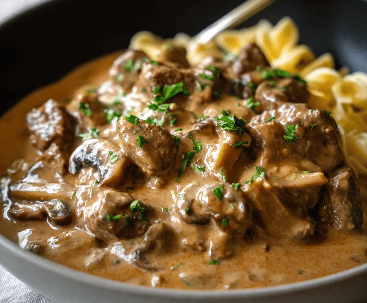 Easy Gordon Ramsay Beef Stroganoff Recipe