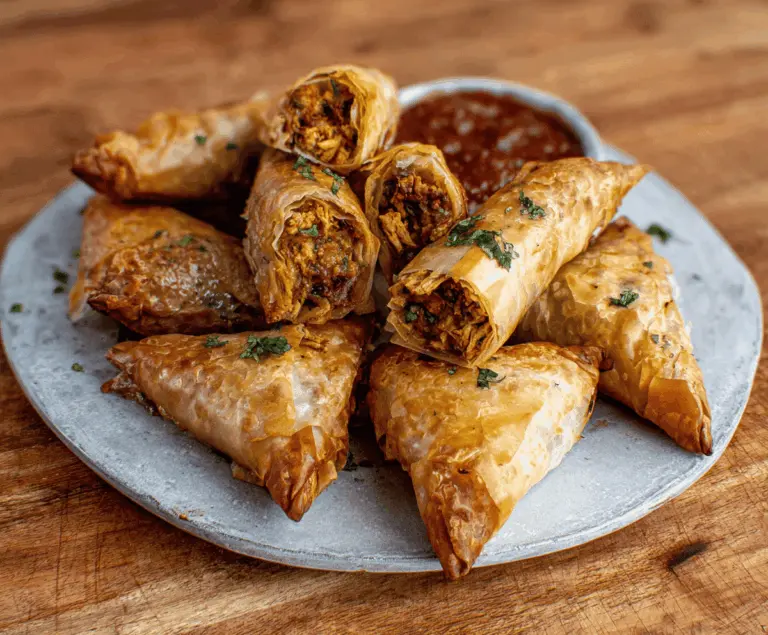 Moroccan Spiced Chicken Briouats