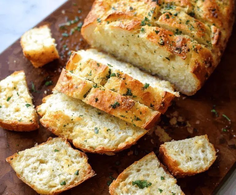 Parmesan Garlic Artisan Bread – Fresh from the Oven!