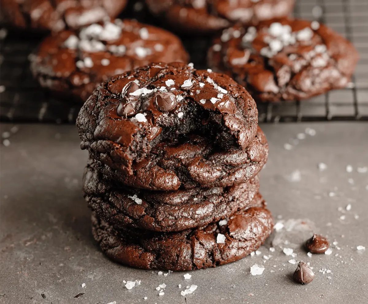 Best Salted Brownie Cookies Recipe
