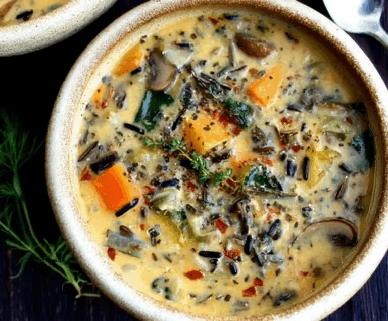 Autumn Wild Rice Soup