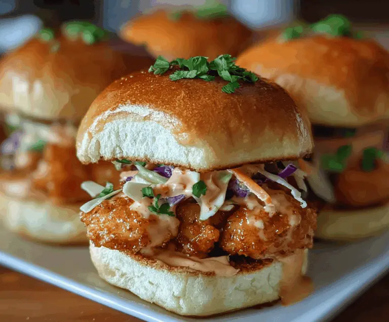 Bang Bang Chicken Sliders