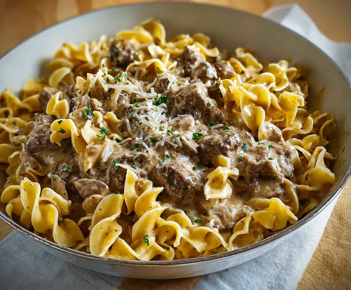 Easy Beef Stroganoff Recipe