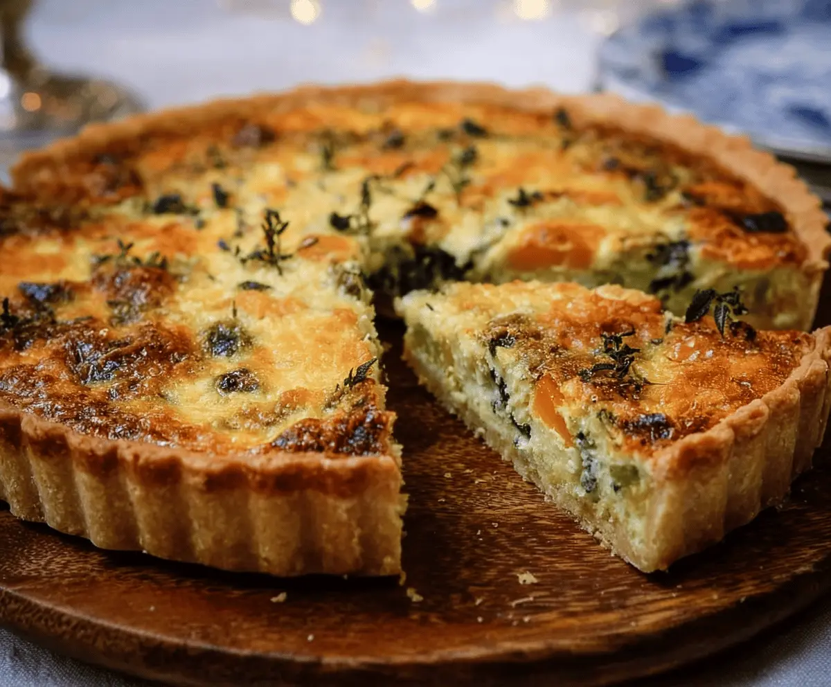 Butternut Squash Sage Quiche Recipe