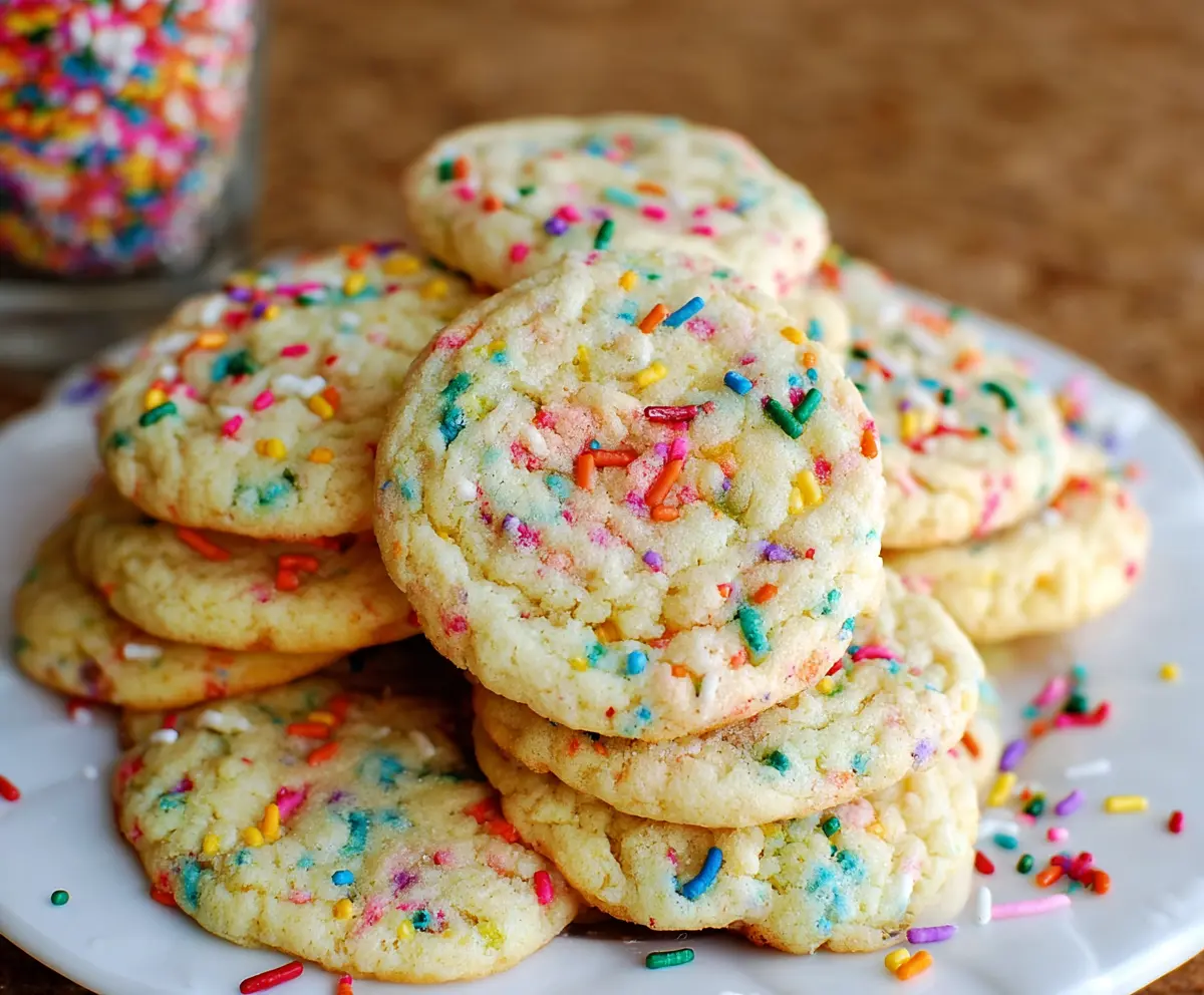 Easy Cake Mix Cookies Recipe
