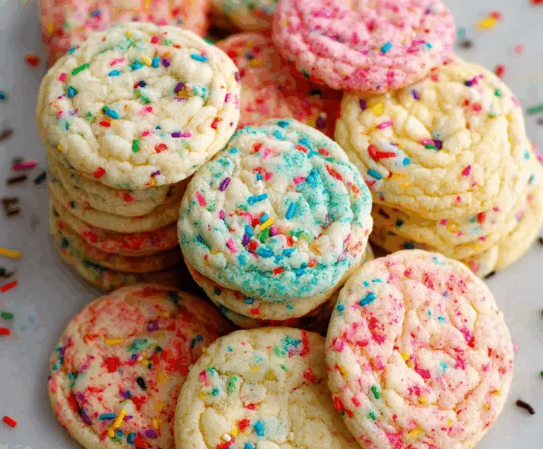 Cake mix cookies