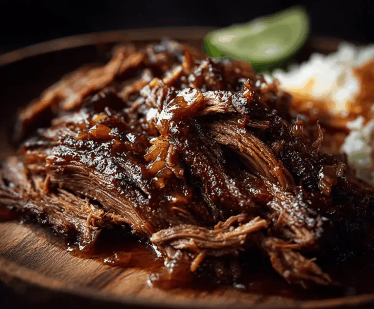 Caramelized Pulled Beef Brisket
