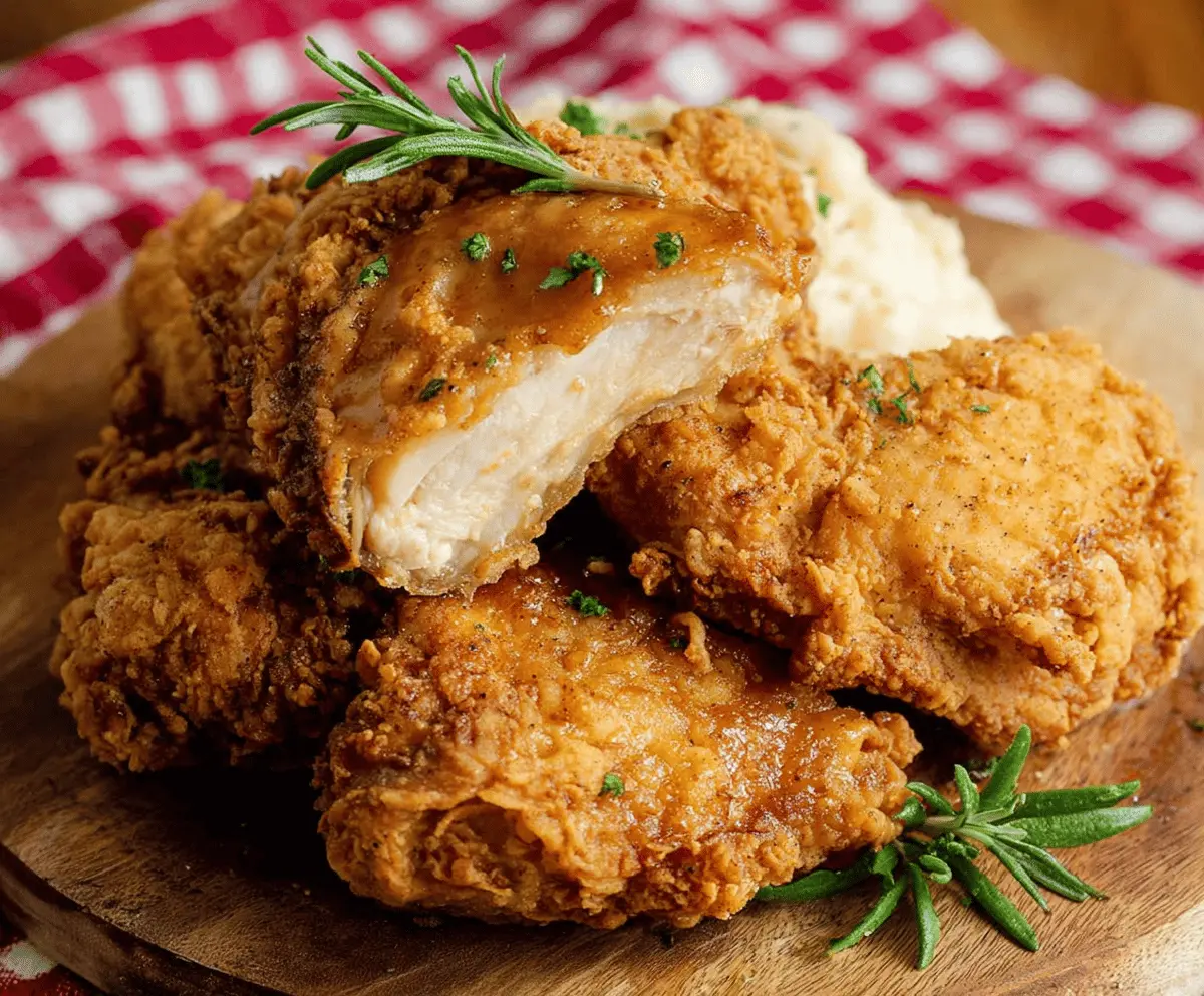 Crispy Country Fried Chicken Recipe
