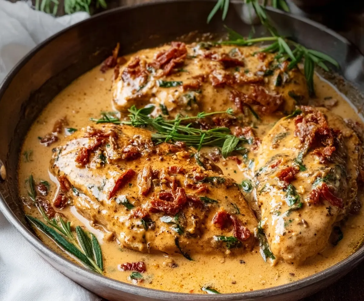 Creamy Tuscan Chicken Recipe