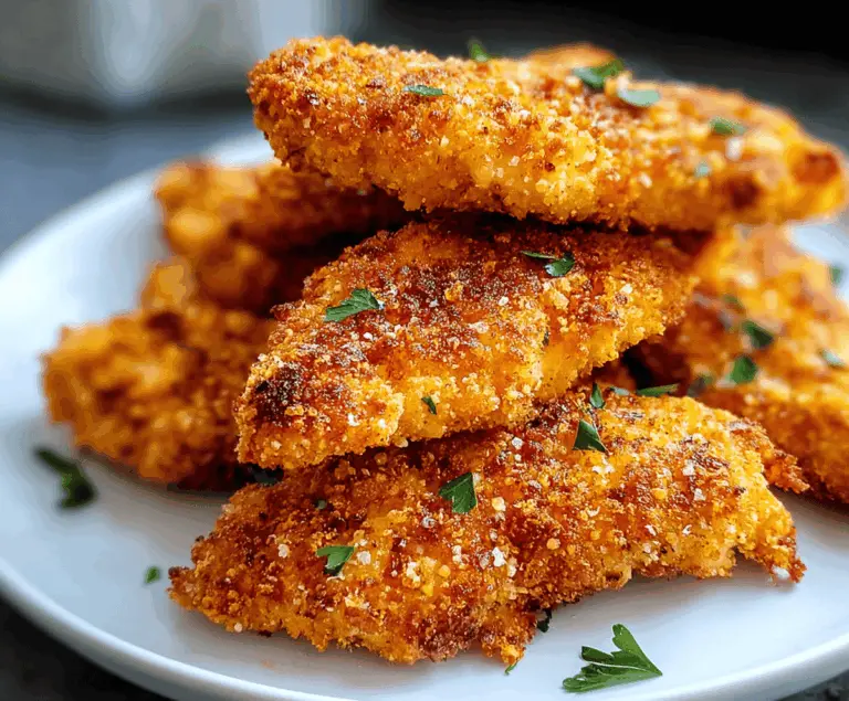 Crispy Homemade Baked Chicken Tenders