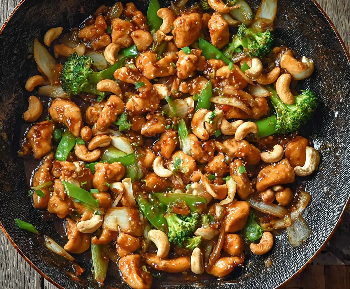 Easy Authentic Cashew Chicken