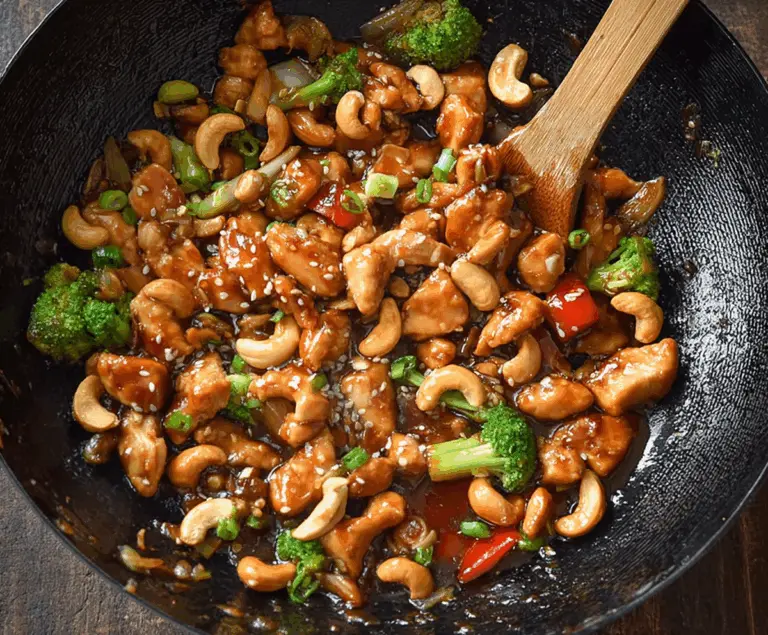 Easy Authentic Cashew Chicken