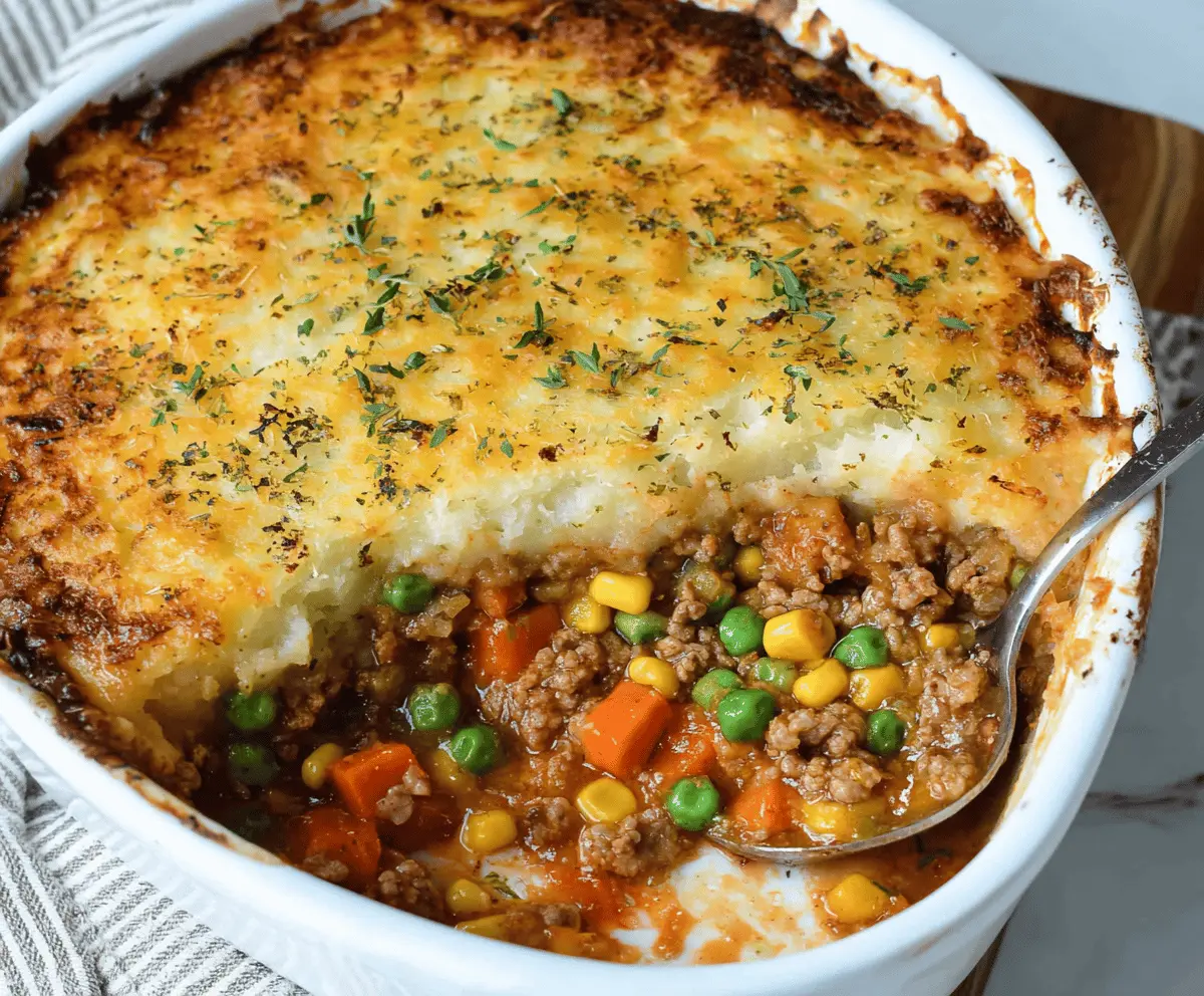 Easy Ground Turkey Shepherd's Pie Recipe
